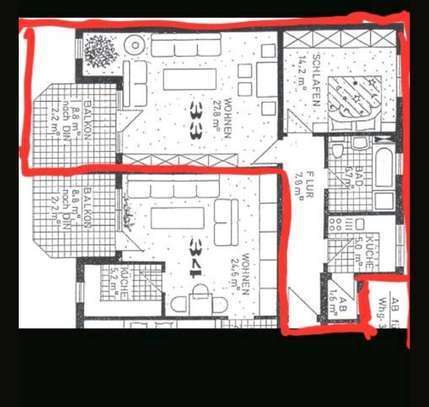 2-Zimmer-Wohnung in Dietzenbach