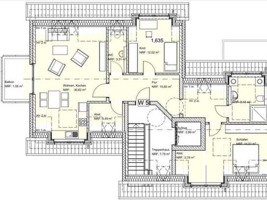 Hochwertiges & helles 3,5-Dachgs. mit 2 Home-Officeplätzen, Süd-Balkon, EBK, Klima, 600m S-Bahn HH!