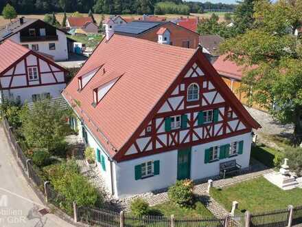"Einzelstück" Fachwerk-Bauernhaus-Rarität mit Nebengebäuden im Herzen des Altmühltals