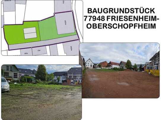 Ihr Traumgrundstück in Friesenheim Oberschopfheim: Freier Bauplatz in zentraler Lage.