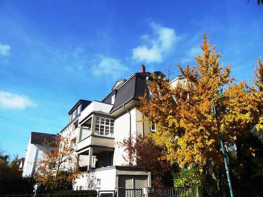 ## Exklusive, neu sanierte 3-4 Zi. Dachgeschosswohnung mit herrlichem Blick über das Woogsviertel ##