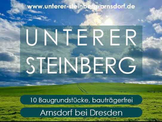 Exklusives Wohngebiet in Arnsdorf b. Dresden - 10 Baugrundstücke (bauträgerfrei) - EFH / Doppelhaus