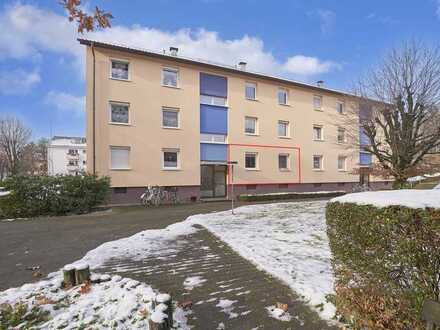 Gemütliche 3-Zimmer-ETW mit Loggia in Mehrfamilienhaus in 79211 Denzlingen