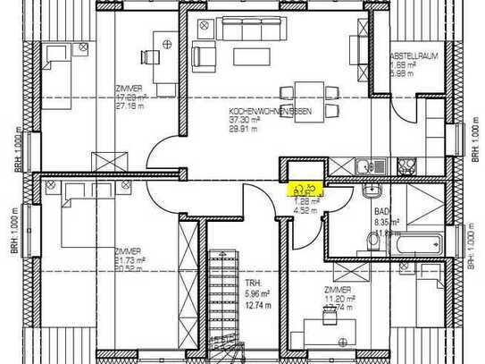 Moderne 4-Zimmer-Wohnung in Rimbach