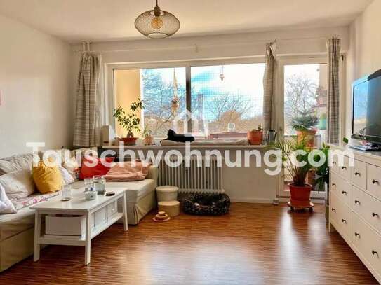 Tauschwohnung: Bieten zwei 2-Zimmer-Wohnungen. Suchen 1x 4 Zimmer Wohnung