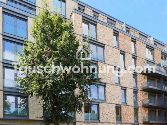 Tauschwohnung: Schöner 2-Zimmer Neubau in F’hain EBK und Balkon gegen 3+ Zi.