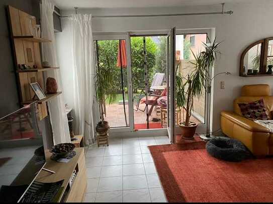 Stilvolle 3-Zimmer-Wohnung mit Terrasse und Garten in Nackenheim