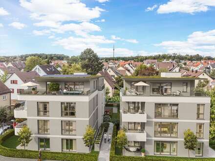 *NEUBAU attraktive 4-oder 5-Zi. Gartenwohnung mit 2 Terrassen*
