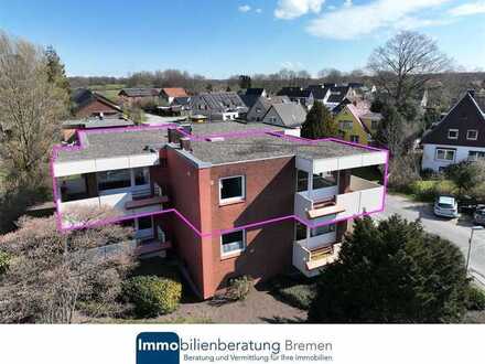 Helle Drei-Zimmer-Wohnung mit zwei Balkonen