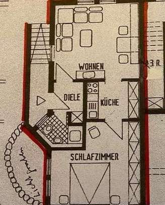 Schöne zwei Zimmer Einliegerwohnung mit Einbauküche in Steinenbronn