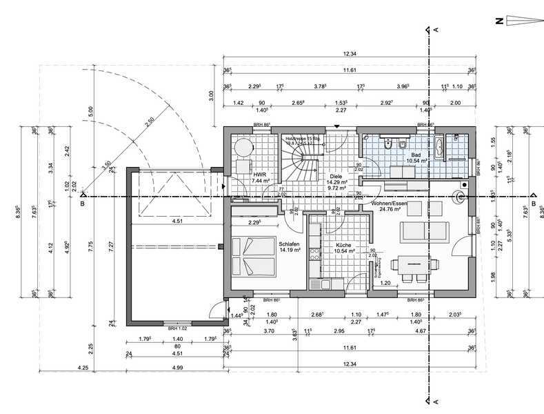                                                               Elegantes Einfamilienhaus mit 6 Zimmern in Falkenberg/Elster                                                       in Falkenberg (Rottal-Inn)