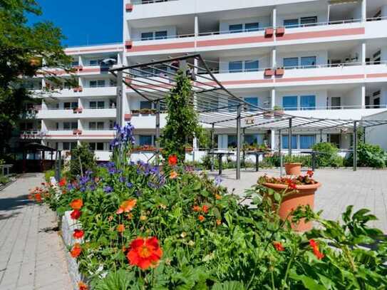 4 Obergeschoss mit Ausblick - für Mieter ab 60 Jahren - Modernisierte Servicewohnanlage!