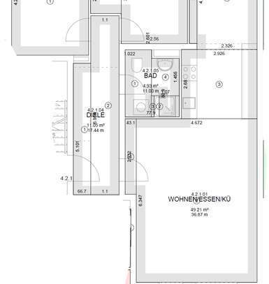 Neuwertige 3-Zimmer-Wohnung mit Balkon in Düsseldorf-Rath