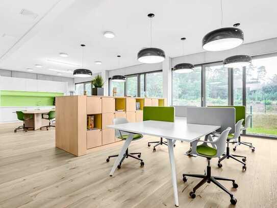 Coworking-Bereich in Regus EuropaKarree