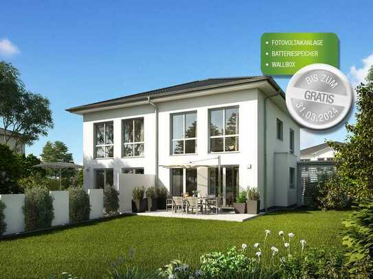 Hausbau mit Kern-Haus: Energieeffizient in die Zukunft! (inkl. Grundstück und Kaufnebenkosten)