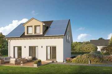 Förderfähig und nachhaltig: Energieeffizientes Einfamilienhaus als Ausbauhaus mit PV-Anlage