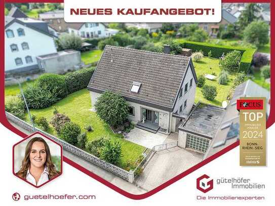 NEUER PREIS! Freistehender Familientraum mit Terrasse, großem Garten u. Garage in Kirchheim