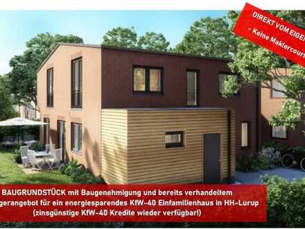 Mit neuen KfW-Förderdarlehen // Projektiertes KfW-40 EFH // Ohne Makler
