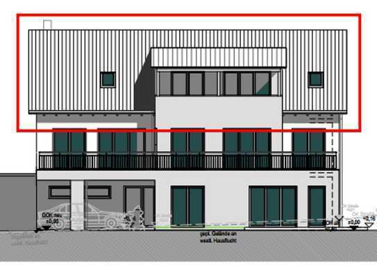 Neubau-Traum: 4-Zimmer-Wohnung im Dachgeschoss mit Licht & Wohnkomfort!