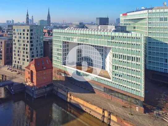 Weitblick auf den Lohsepark! Top-Büros in der Ericusspitze zu vermieten - Hafencity Hamburg