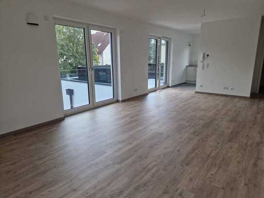 Erstbezug 2-Zi.-Wohnung, große Süd-Dachterrasse, Effizienzklasse A+, KfW 55, provisionsfrei