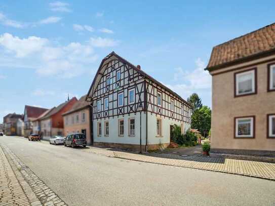 Einfamilienhaus mit großem Garten in Heldburg