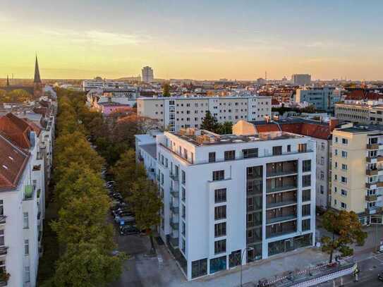 Über den Dächern von Wilmersdorf: Moderne 2-Zimmer-Penthouse-Wohnung