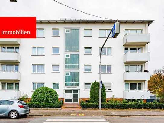 Dreieich-Sprendlingen: Großzügige Vierzimmerwohnung mit 2 Balkonen & Garage