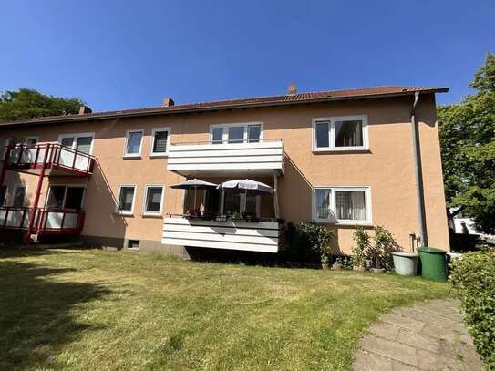 Citynahes Wohnen, aber ruhig? Kein Problem! Erdgeschoss-Wohnung mit Balkon frei