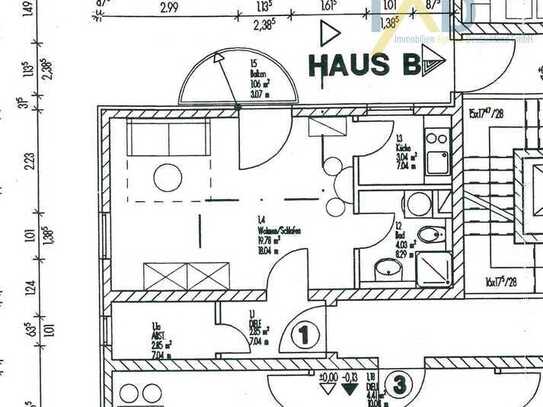 Charmante 1-Zimmer-Wohnung mit Terrasse Ideal für Singles oder Kapitalanleger