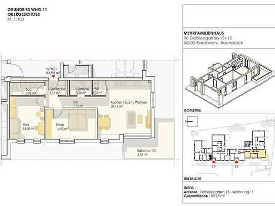 PROVISIONSFREI für Käufer!!! – Mit Balkon, Kellerraum und 2 Tiefgaragen-Stellplätzen!