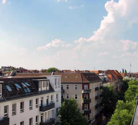 Loft Etage mit flexibler Raumgestaltung + Aufzug im Herzen von Neukölln, sehr ruhig und hell gelegen