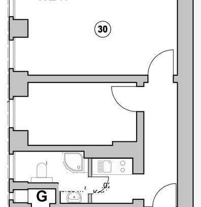 Kreuzberg: vermietete 2-Zimmer Wohnung in gefragter Lage nahe Südstern