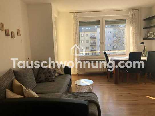 Tauschwohnung: Schöne 2-Zimmer-Wohnung mit Balkon und Garage in Enkheim