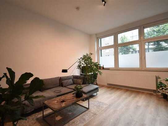 Altbaucharme in D-Oberbilk! Moderne 2-Zi-EG-Whg mit Balkon