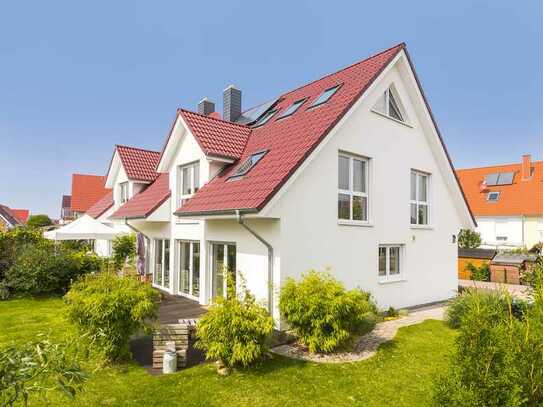 Ideale Südlage für Ihr individuelles Architektenhaus als Doppelhaus zum Festpreis!