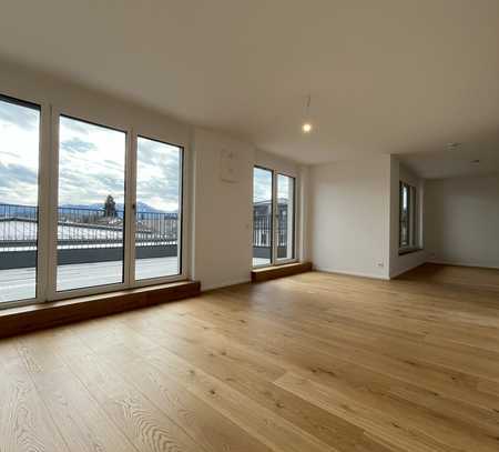 Luxuriöse Penthouse-Wohnung mit Dachterrasse und Berglick!