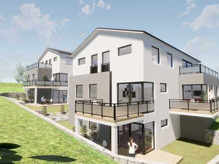 Neubau 2-Zimmer-Wohnung mit Garten (77,88 m²) Bogen - KfW55 EE