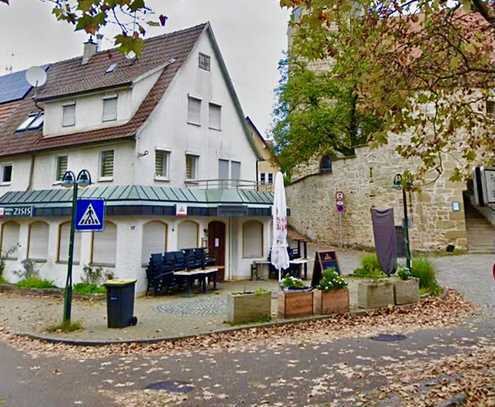 Einzigartige Gastronomieeinheit am Marktplatz von Beutelsbach zu verpachten!