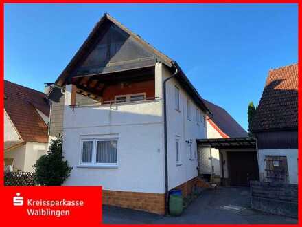 Rudersberg: Zweifamilienhaus mit Scheuer