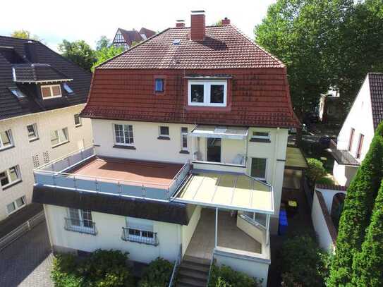 Auf der Dachterrasse - die Sonne genießen!