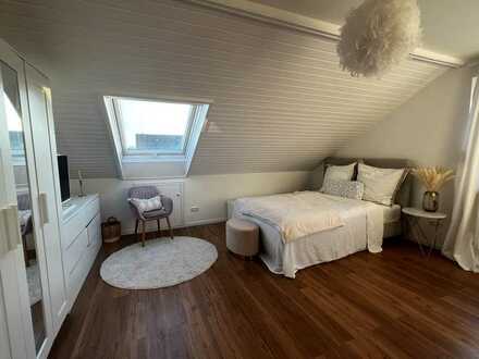 Renovierte 1-Zimmer-DG-Wohnung in Mainz-Marienborn