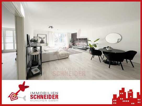 IMMOBILIEN SCHNEIDER - Waldtrudering - wunderschöne 2 Zi. Whg. mit Einbauküche und Süd-Ost-Balkon