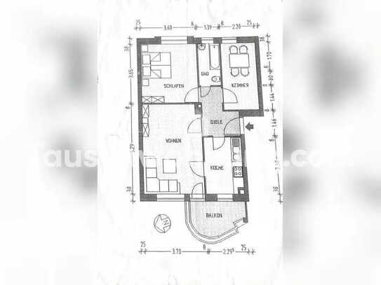 Tauschwohnung: Bauhaus Wohnung Charlottenburg Nord