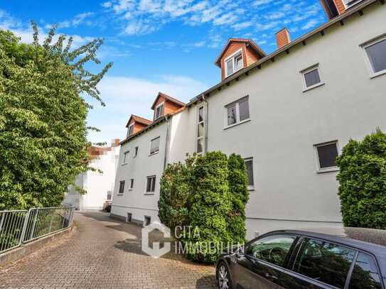 Provisionsfrei! Hochwertige 3-Zimmer-Maisonette mit idyllischem Blick ins Grüne in Bad Vilbel!