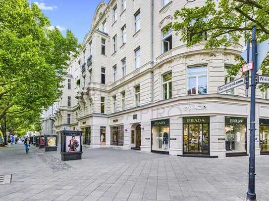 KOMPLETT SANIERTE STUCKALTBAU-WOHNUNG 
IN DIREKTER NÄHE ZUM KURFÜRSTENDAMM