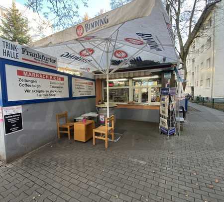 Frei stehende Trinkhalle/Kiosk mit großzügigem Vorplatz zu verkaufen - als Anlage oder Selbstnutzung