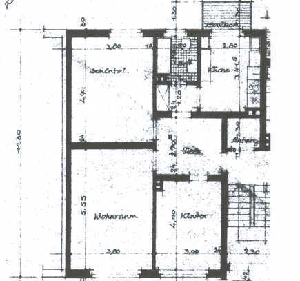 Gutgeschnittene, gepflegte 3,5 - Zimmerwohnung Nähe Josefs-Hospital