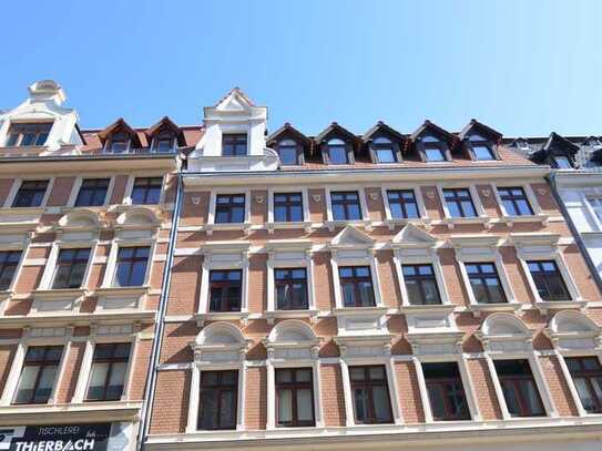 Geschmackvolle 2-Raumwohnung in gepflegten Haus mit Westbalkon in zentraler Innenstadtlage!