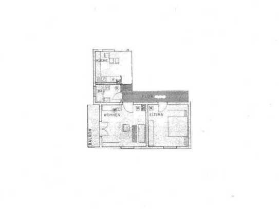 Miesbach, helle 2-Zi.-Wohnung mit Balkon und Gartenmitbenutzung!